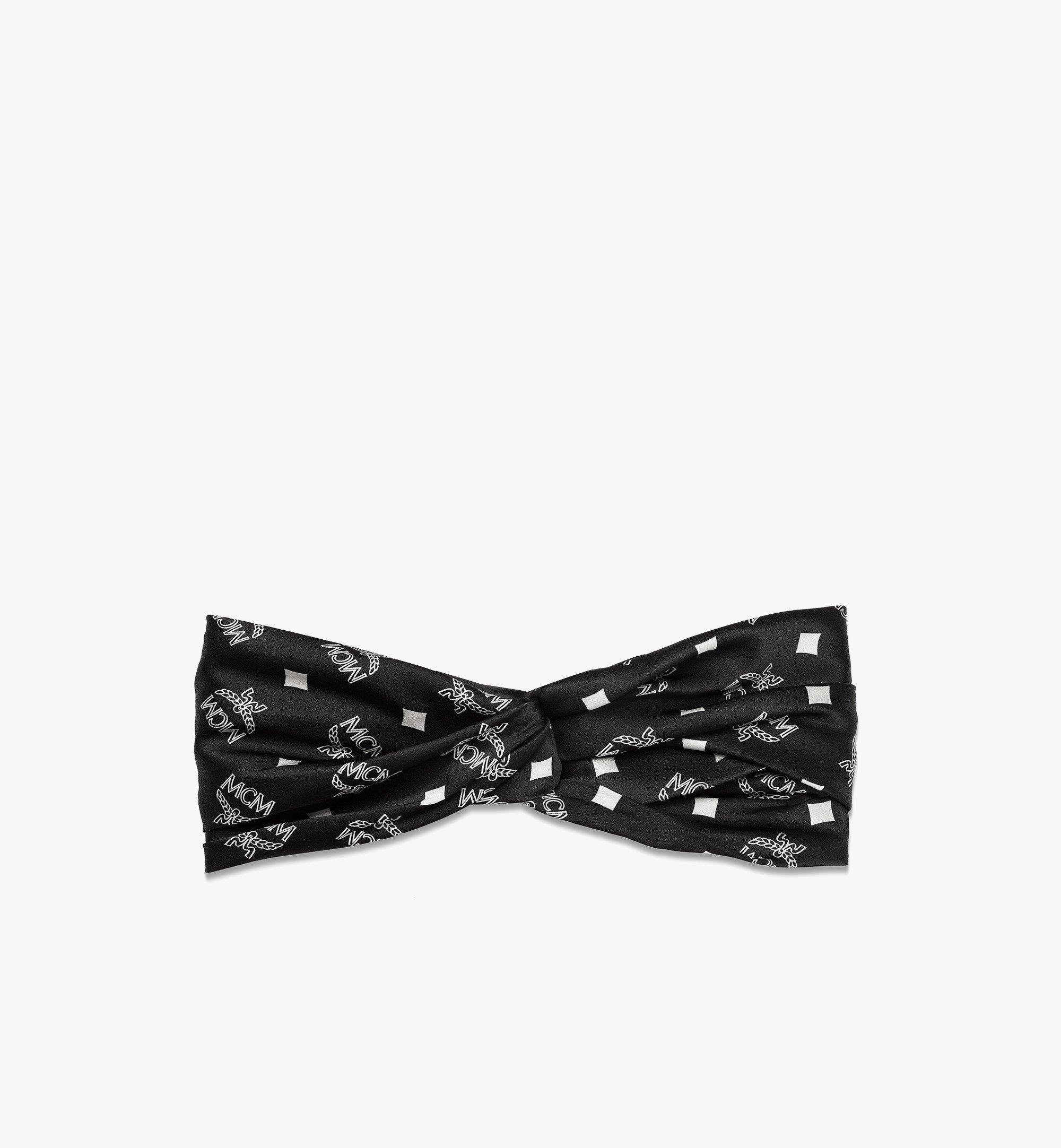 Monogram Silk Headband 1